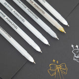FANDI White Gel Pen